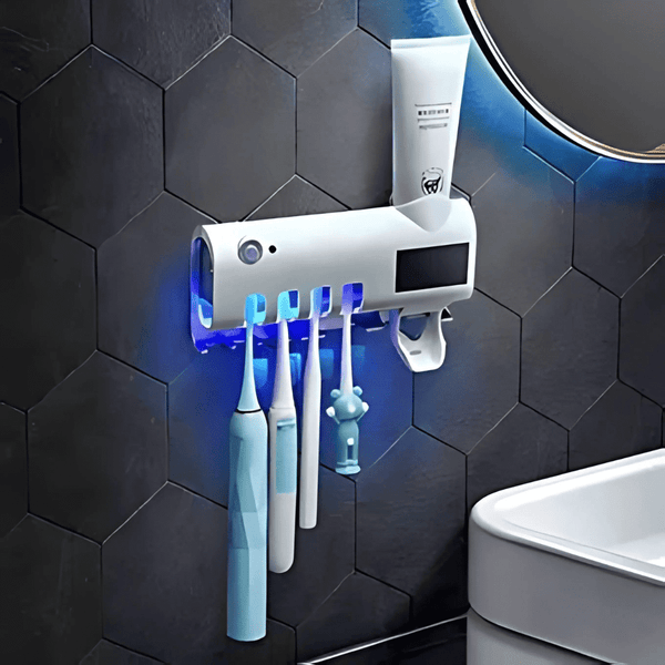 Porta Cepillos Esterilizador Con Filtro Uv